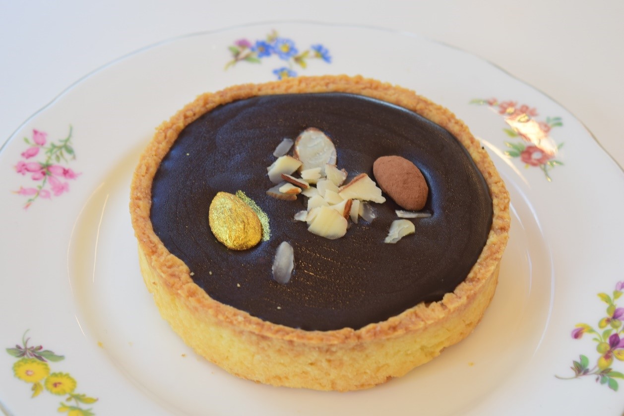 Dark chocolate tart (P250)