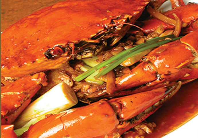 活きた蟹を、好きな調理法で料理してもらえる。どれも蟹の肉の旨みがギュッと凝縮され、思わず感嘆の声。セブならではの楽しみ方と、誰もがうなる美味しさ。