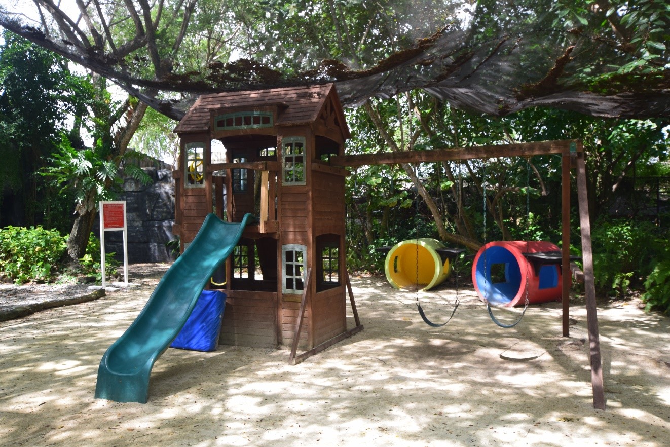 Currently, children are not free to play outside in Cebu, but they can play as much as they want inside the resort! There is also a kids park on the premises, so you can play safely.