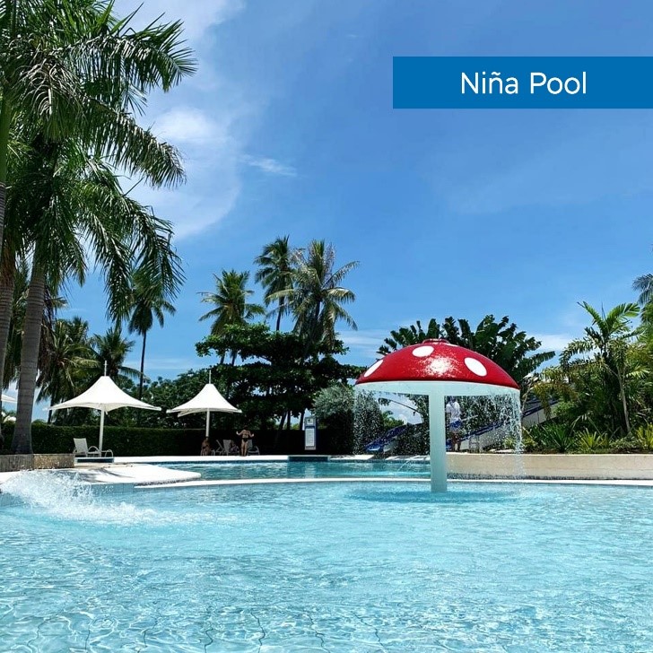 Nina Pool is open from 9:00 am to 6:00 pm, on weekends and holidays only.
