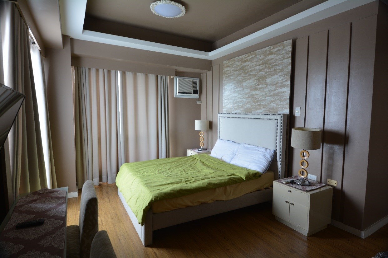 Beautiful and spacious Master’s bedroom – comes with its own TV