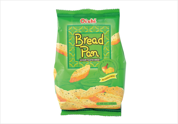 Oishi - Bread Pan Cheese & Onion Flavor - 1.48 oz