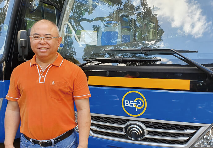 THE BEEPS (Bus-Jeepney) ~A New Phase in Cebu’s Local  Transportation~