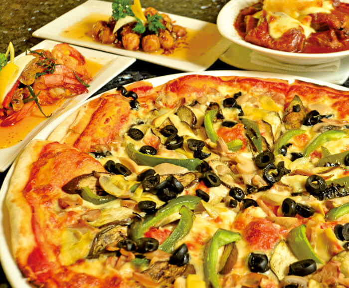 Vegetarian Pizza  P390