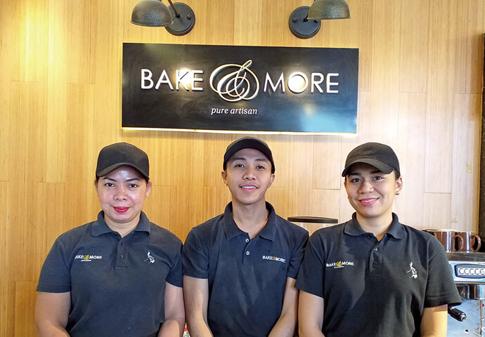 We serve you sweets with our sweet smiles! 