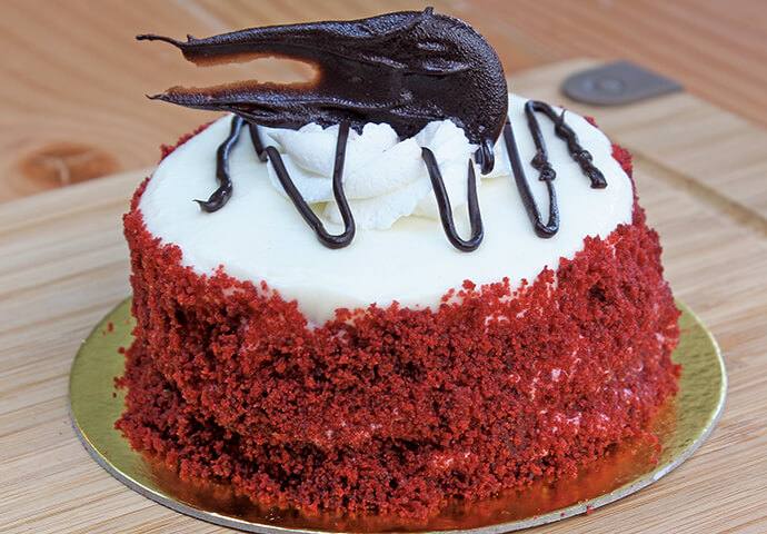 Homemade Red Velvet Mini Cake