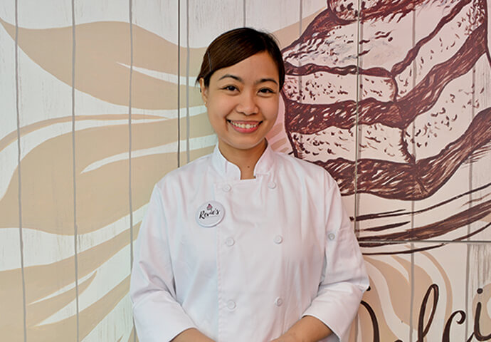 The lovely chef/owner, Ms. Revie.