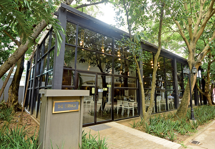 Bask in the beauty of this restaurant even before you step inside!