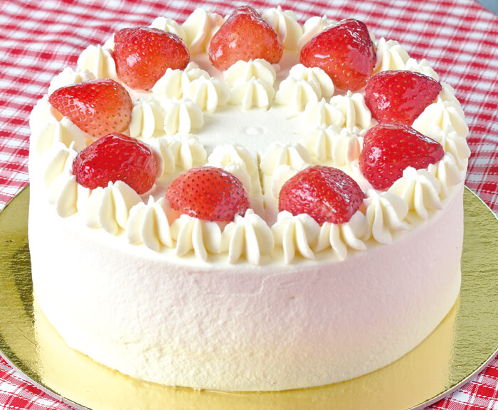Strawberry Short Cake P165/slice, P1,350/whole