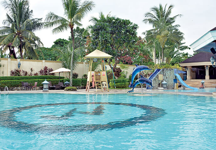 You can also make use of the hotel pool! Ask their staff for details.