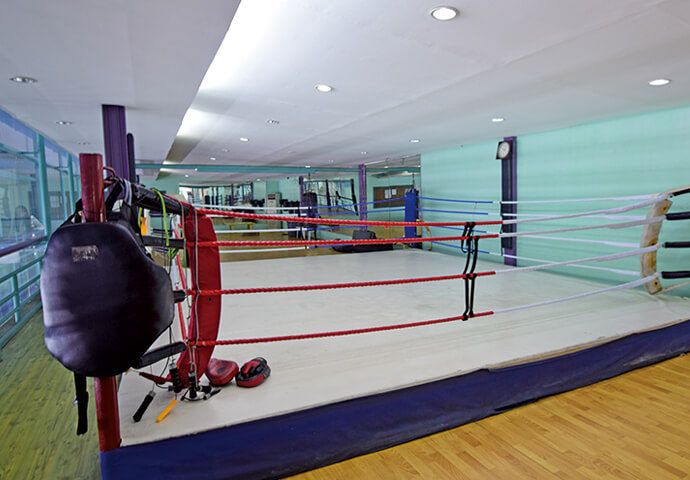 You can also do boxing training for P2000/month or P350/day for walk-ins.