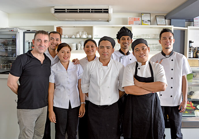 Tymad Bistro's accomodating staff satisfies your need!