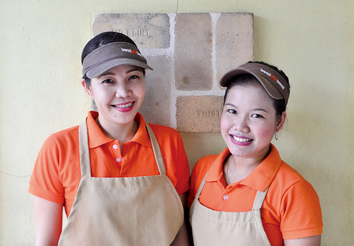 They offer delightful breads and pastries!