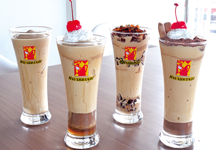 Perk up your senses with their Italian Frozen Coffee.