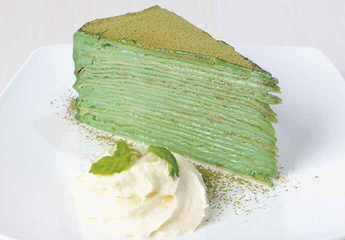 Matcha Crepe Cake