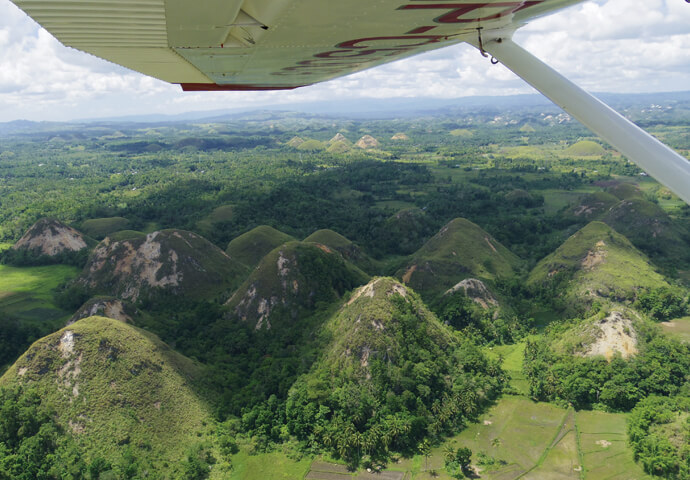 Gaze in wonder at the beauty of Bohol's Chocolate Hills!
