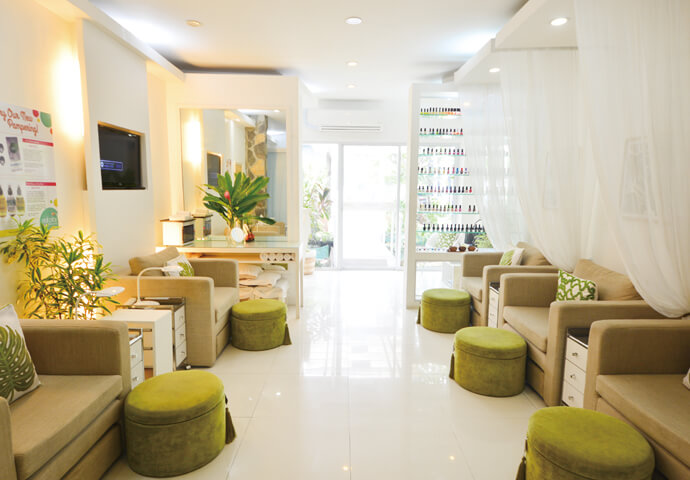 Their quiet and secluded location gives you a peaceful pampering.